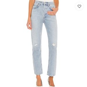 NWT‎ AGOLDE 90'S PINCH WAIST HIGH RISE STRAIGHT 30